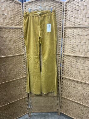 Mustard Yellow Flared Pants